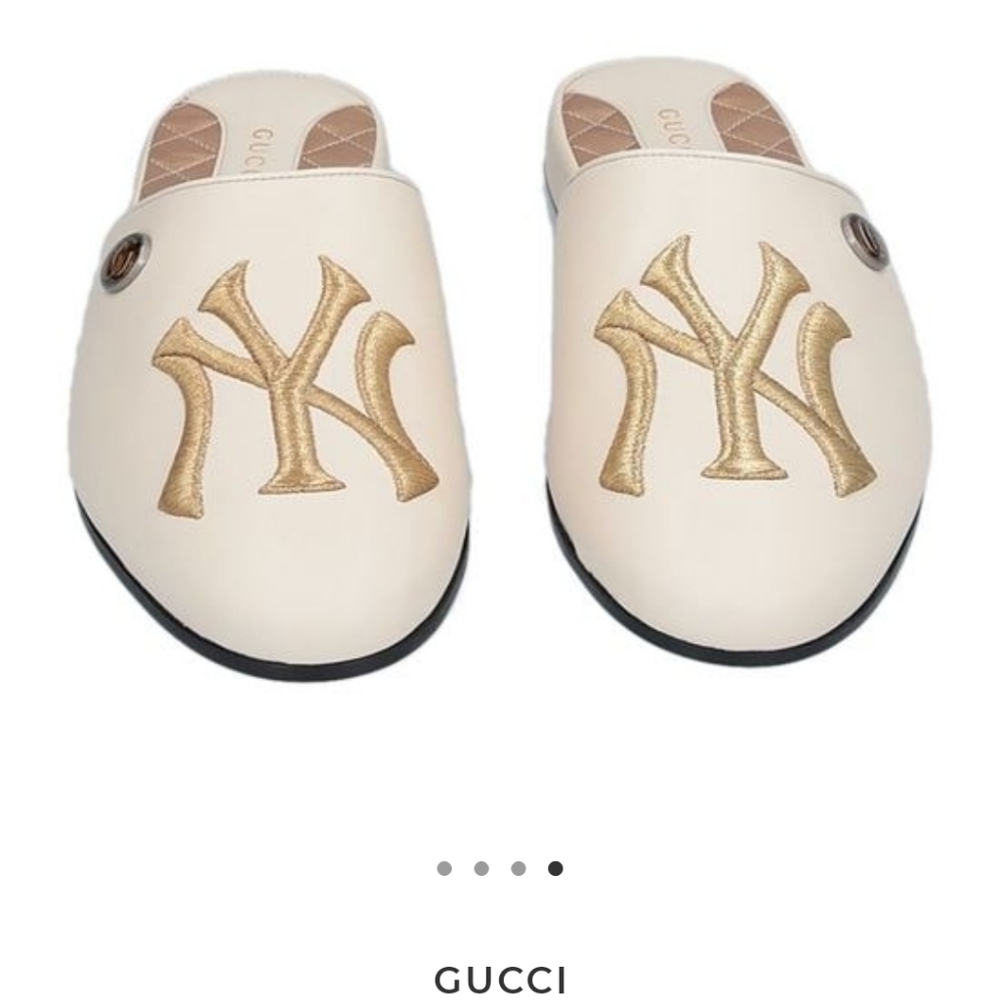 Gucci Princetown Limited Edition NY Yankees Mules - Picture 12 of 15